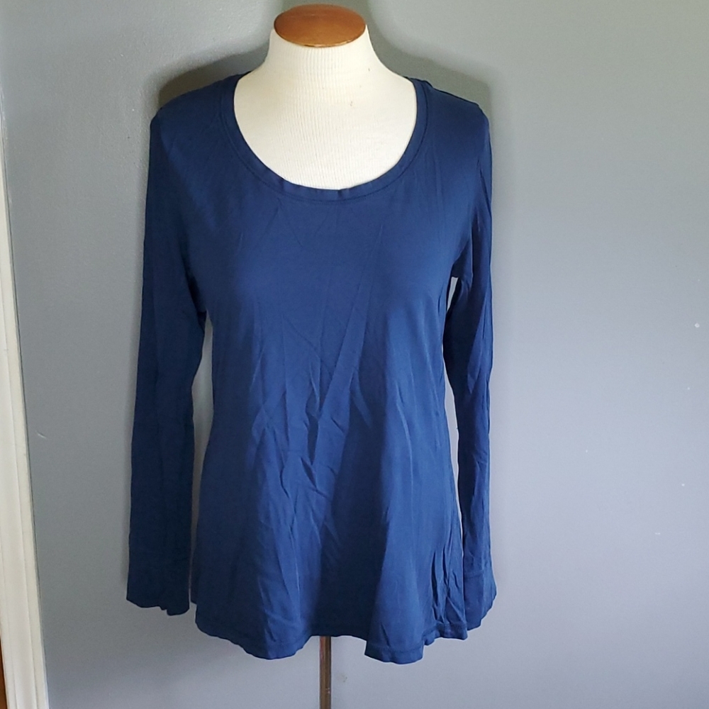 Mossimo navy blue long-sleeve casual tee size XL